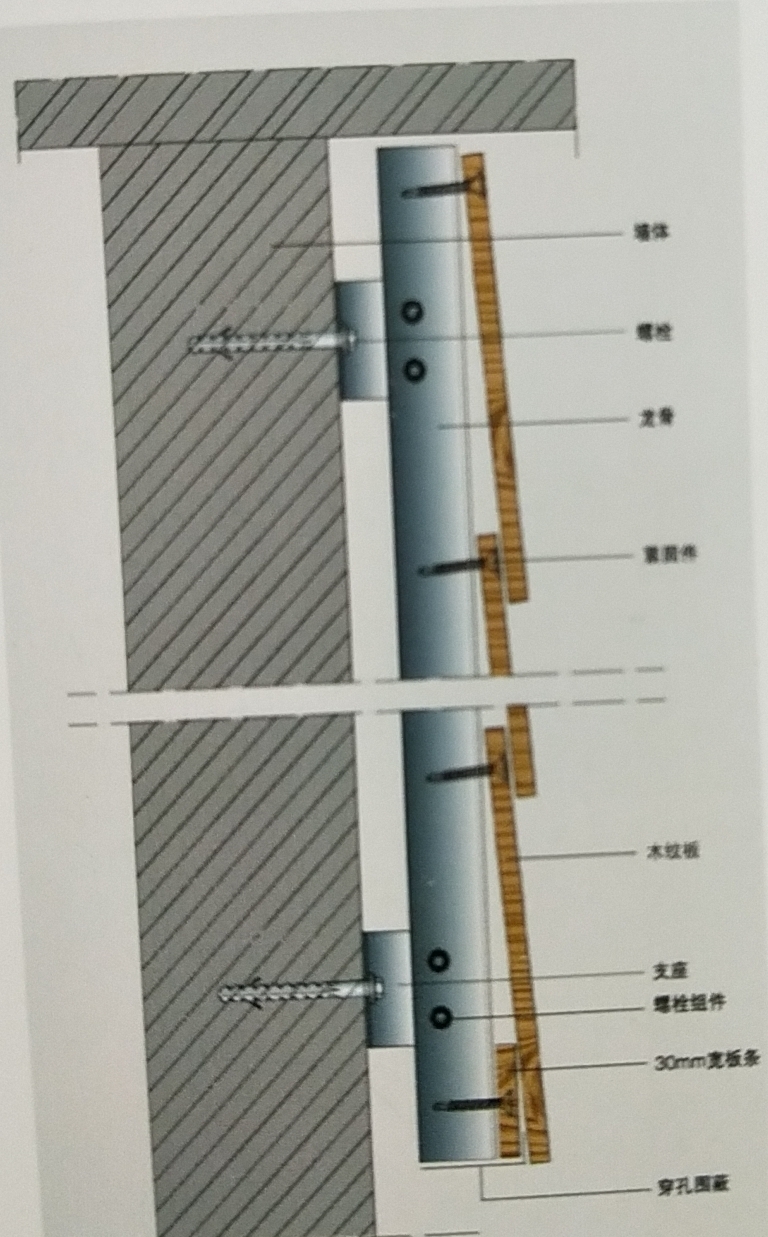 木纹水泥板施工工艺