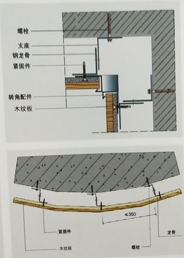 木纹水泥板施工工艺